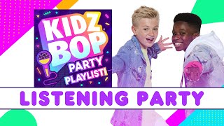 KIDZ BOP Party Playlist  UK Listening Party 80 Minutes [upl. by Lonny]