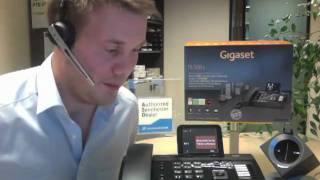 Siemens Gigaset DL500A Vorstellung amp Headset Tips [upl. by Furlani]