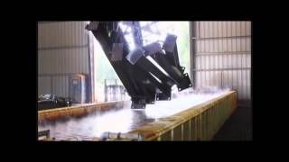 Video Tour Through HotDip Galvanizing Plant [upl. by Namharludba]