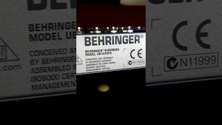 Behringer Eurorack UB1202fx behringer eurorack mixer fx musicalinstrument ub1202 [upl. by Aynav]