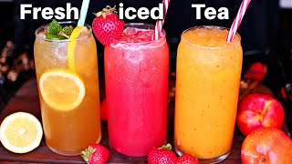 3 Refreshing Iced Tea Recipes  Easy Iced Tea Drinks [upl. by Lareneg849]