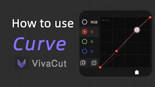 VivaCut Basic Tutorials  Curve Adjust [upl. by Aisilef]