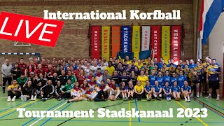 International Korfball Tournament Stadskanaal LIVE  FINALS  Day 2 part 2 [upl. by Eimaraj941]