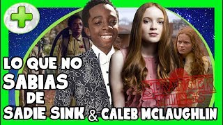 Stranger Things Curiosidades de Sadie Sink amp Caleb McLaughlin Plus 31  Popcorn News [upl. by Laurita]