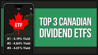 My Top 3 Canadian Dividend Stock ETFs for 2023 [upl. by Ahseiym]