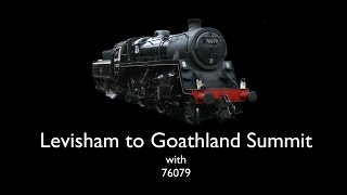 NYMR  Levisham to Goathland Summit with 76079 [upl. by Anirb]