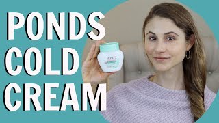 PONDS COLD CREAM FRAGRANCE FREE MAKEUP REMOVER REVIEW DR DRAY [upl. by Flagler453]