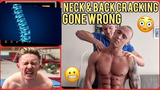 Neck Cracking GONE WRONG 👀 🙈 [upl. by Lole]