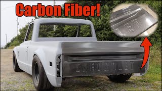 All Carbon Fiber C10 Build My First Part [upl. by Anelleh]