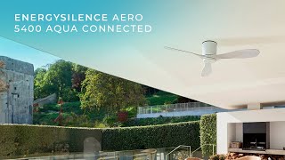 Deckenventilator EnergySilence Aero 5400 Aqua Connected  Cecotec [upl. by Iaoh]