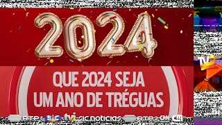 Passagem de Ano 20232024 na Televisão Generalista Portuguesa [upl. by Yrollam]