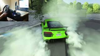 Audi R8 Drift at Akiyama [upl. by Ury]