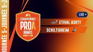 PRO A DAMES  J5  ETIVAL ASRTT vs SCHILTIGHEIM [upl. by Taryne741]