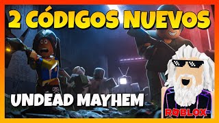 ✅2 NUEVOS CÓDIGOS de 🧟‍♂️UNDEAD MAYHEM🧟‍♂️ Códigos de 🧟‍♂️Caos de muertos vivientes🧟‍♂️Roblox 2024 [upl. by Brendis]