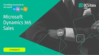 Microsoft Dynamics 365 Sales Demo [upl. by Dunn]