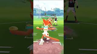 Infernape VS Blaziken PVP Fire Starter Battle in pokemongo [upl. by Jeffcott182]