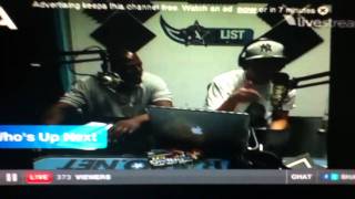 Chris Webby freestyle on Alist Radio [upl. by Alda]