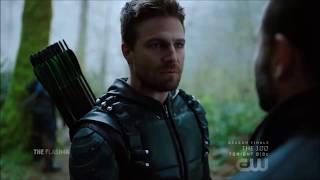 Arrow 5x23 Deathstroke Saves Oliver [upl. by Eniamsaj]