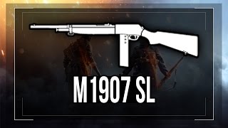 14  QUAL É A DA ARMA M1907 SL de Varredura  Battlefield 1 [upl. by Nilac]