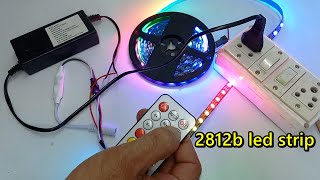 New 2812b Led Strip Unboxing And Review [upl. by Ennirac]