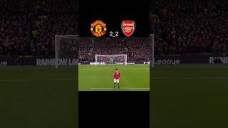 Manchester United VS Arsenal in pl game football ronaldo edit manchesterunited arsenal [upl. by Nayb]