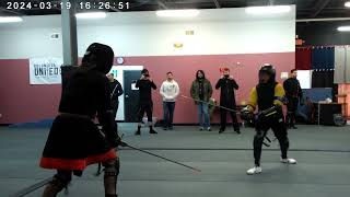 2024 Scioto Open Longsword Div A Pool 1 Ring 1 Nov 16 24 [upl. by Dalury71]