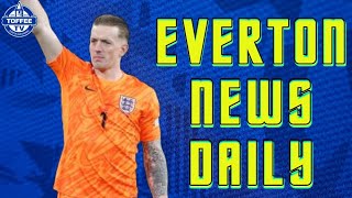 Pickford Equals England Record  Everton News Daily [upl. by Weinert305]