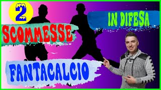 2 SCOMMESSE IN DIFESA FANTACALCIO 202021 ⚽ Guida Asta Fantacalcio 202021 ⚽ Consigli Fantacalcio [upl. by Rehtnug]