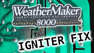 Weathermaker 8000 Fix [upl. by Aimik]