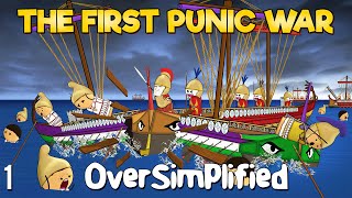 The First Punic War  OverSimplified Part 1 [upl. by Iiette]