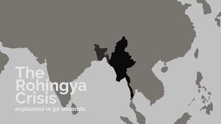 The Rohingya Crisis in 90 Seconds [upl. by Scuram]