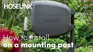 How to install the Evolve™ Retractable Reel on a Mounting Post 🔨 [upl. by Beryle791]