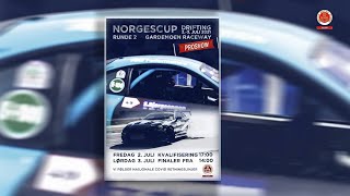 Norgescup Drifting  Gardermoen Raceway  2  3 JULI 2021 [upl. by Ydde]