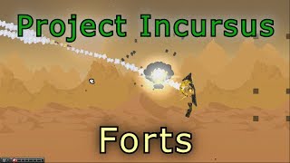 BattleForts  Forts RTS  Project Incursus [upl. by Ledairam]