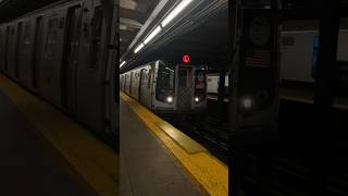 R143 L Train Action  3rd Ave nyctsubway railfan train mtasubway [upl. by Esinal]