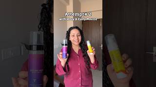 How to use mousse on curly hair amp wavy hair  Mousse for volume  Curlvana Mousse  Sugarboo Mousse [upl. by Anial688]