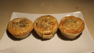 Individual Chicken Pies Party Pies [upl. by Jenica]