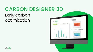 Decarbonize construction projects with Carbon Designer 3D — Early carbon optimization [upl. by Nodaj]