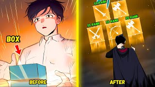 he opened 10000 luck boxes to get SSS rank skills and equipment  Manhwa Recap [upl. by Airlia315]