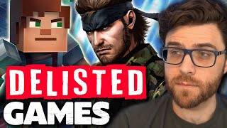 Delisted Video Games you Cant Play Anymore [upl. by Ashlan]