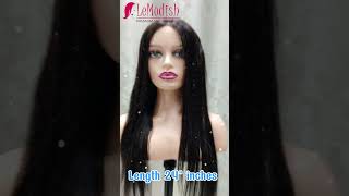 Our Straight Frontal Hair Wig in natural black [upl. by Bjork54]