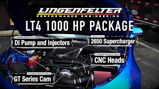 Supercharged Lingenfelter LT4 1000 HP Package [upl. by Shaddock104]