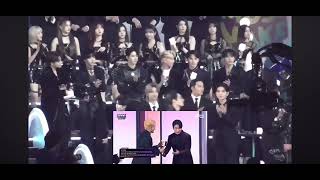 Idol Reaction To Ateez Win Worldwide Fan Choice At MAMA 2023 [upl. by Eimmat]