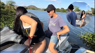 PEDI PRA CHICO ME ENSINAR ANDAR DE JETSKI [upl. by Abbye262]