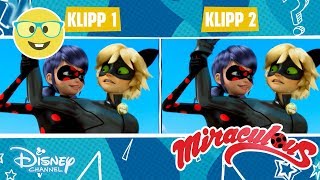 Miraculous  Utfordring Finn feilene 🧐 Disney Channel Norge [upl. by Hulda]