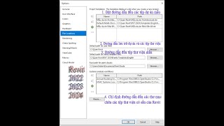 Thiết lập đường dẫn đến Family Template và thư mục chứa thư viện có sẵn trong Revit [upl. by Gladis473]