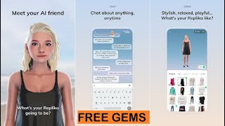 Replika Cheat Unlimited Gems  Replika Mobile  Replika MOD Free Gems NEW 2022 [upl. by Vedetta41]