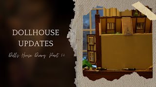 Dolls House Makeover Updates  Tudor Dolls House Diary  Part 54 [upl. by Egwan430]