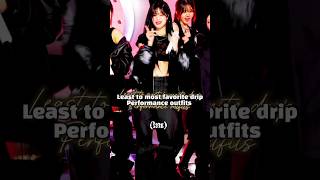 Least to most favorite click clack performance outfits kpop babymonster ytshorts Nufleecontent [upl. by Desi483]