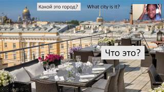 Ordering food in a restaurant in Russian Group lesson for beginners [upl. by Drolet]